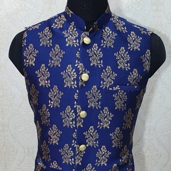 Men's Suit Vest - Luxury Embroidered - Picture 1 of 3